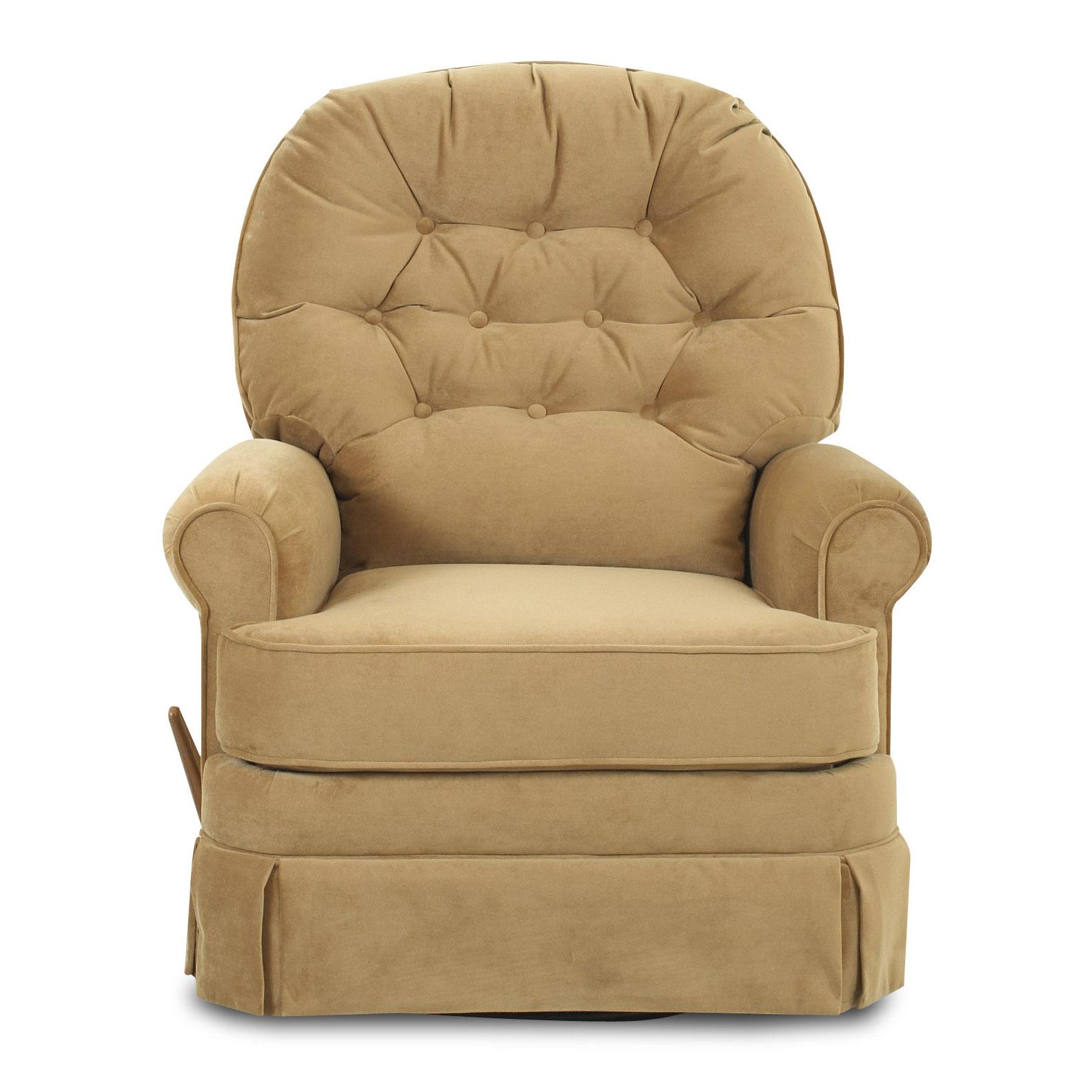 Klaussner Recliners 59703H SGRC Ferdinand Swivel Glide Reclining Chair